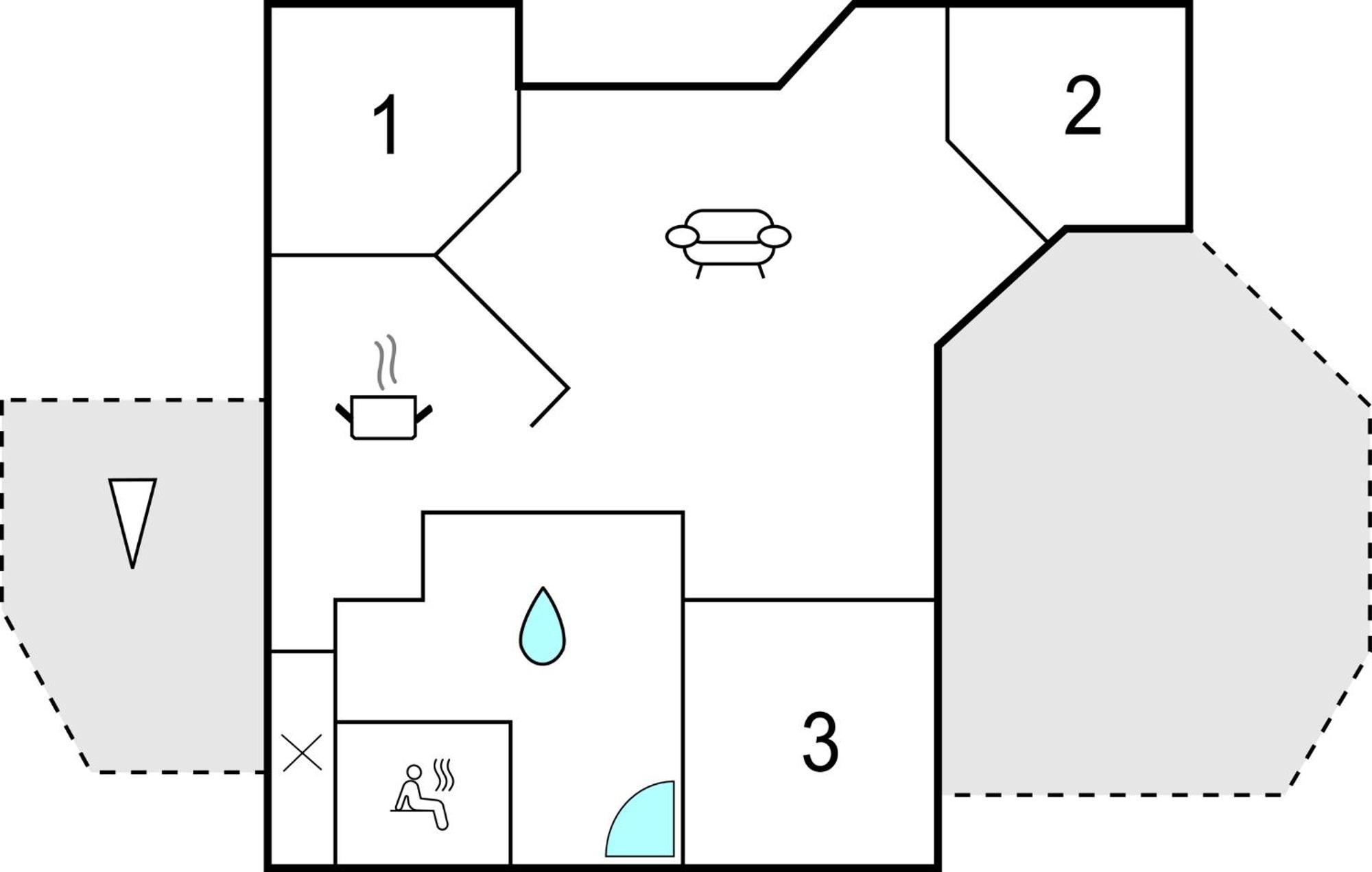 3 Bedroom Awesome Home In วิดือแซนเดอ ภายนอก รูปภาพ